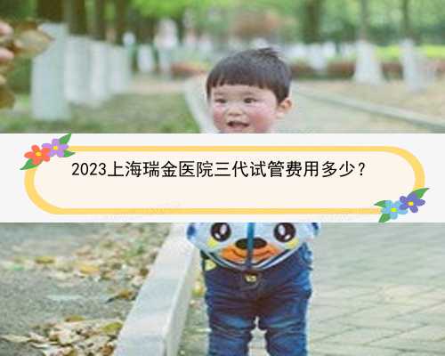 2023上海瑞金医院三代试管费用多少？